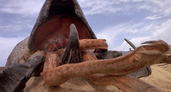 The Graboid, one of the great movie monsters
