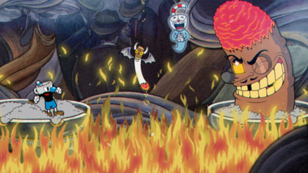 Cuphead, one of 2017's best exclusive xbox games