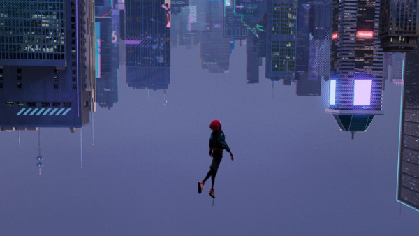 Spider-Man into the Spider-Verse - city