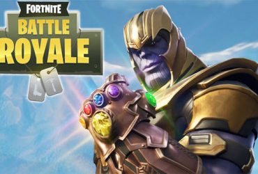 Thanos in Fortnite Battle Royale